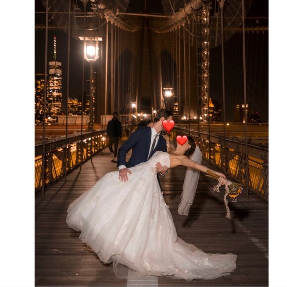 Rachel Allen Ball Gown Wedding Dress - Picture 3 of 4